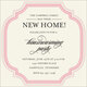 Camilla Grey Floral Square Die-cut Invitations Image 2 of 2